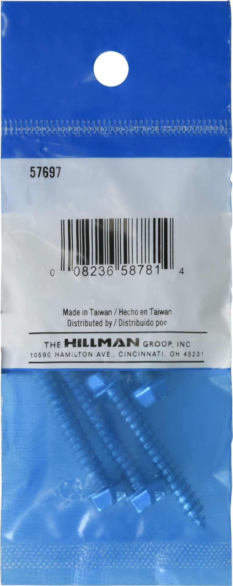 slide 2 of 3, Hillman #12 x 1-1/2-in Slotted -Drive Standard Sheet Metal Screws 5 -Count, 1 ct
