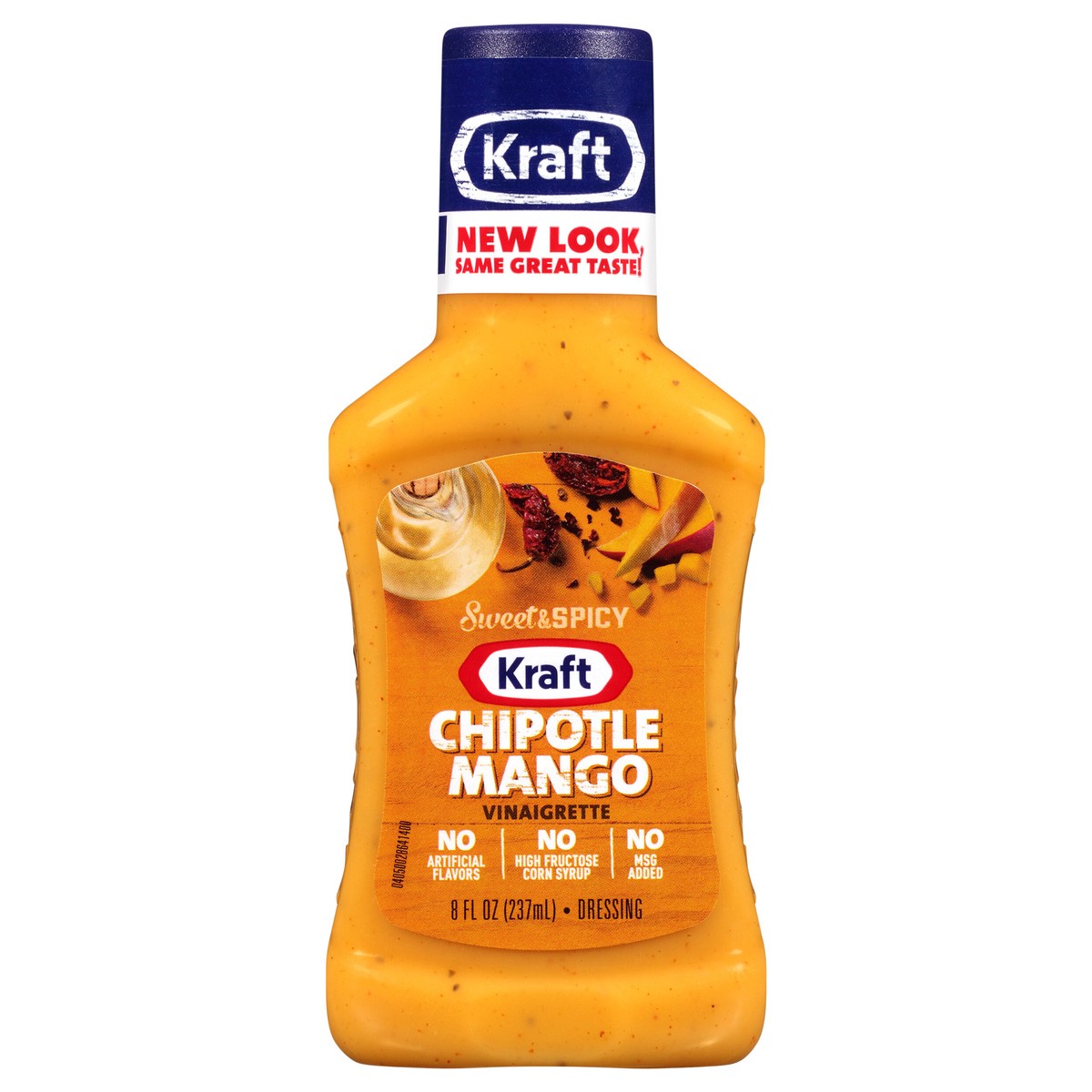 slide 2 of 13, Kraft Mango Chipotle Vinaigrette Dressing 8 fl oz Bottle, 8 fl oz