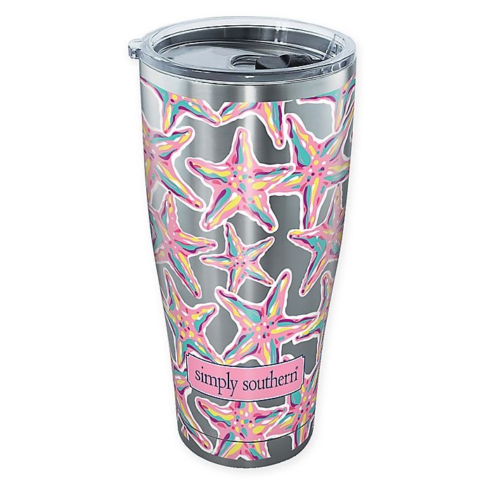 slide 1 of 1, Tervis Sea Star Stainless Steel Tumbler with Lid, 30 oz