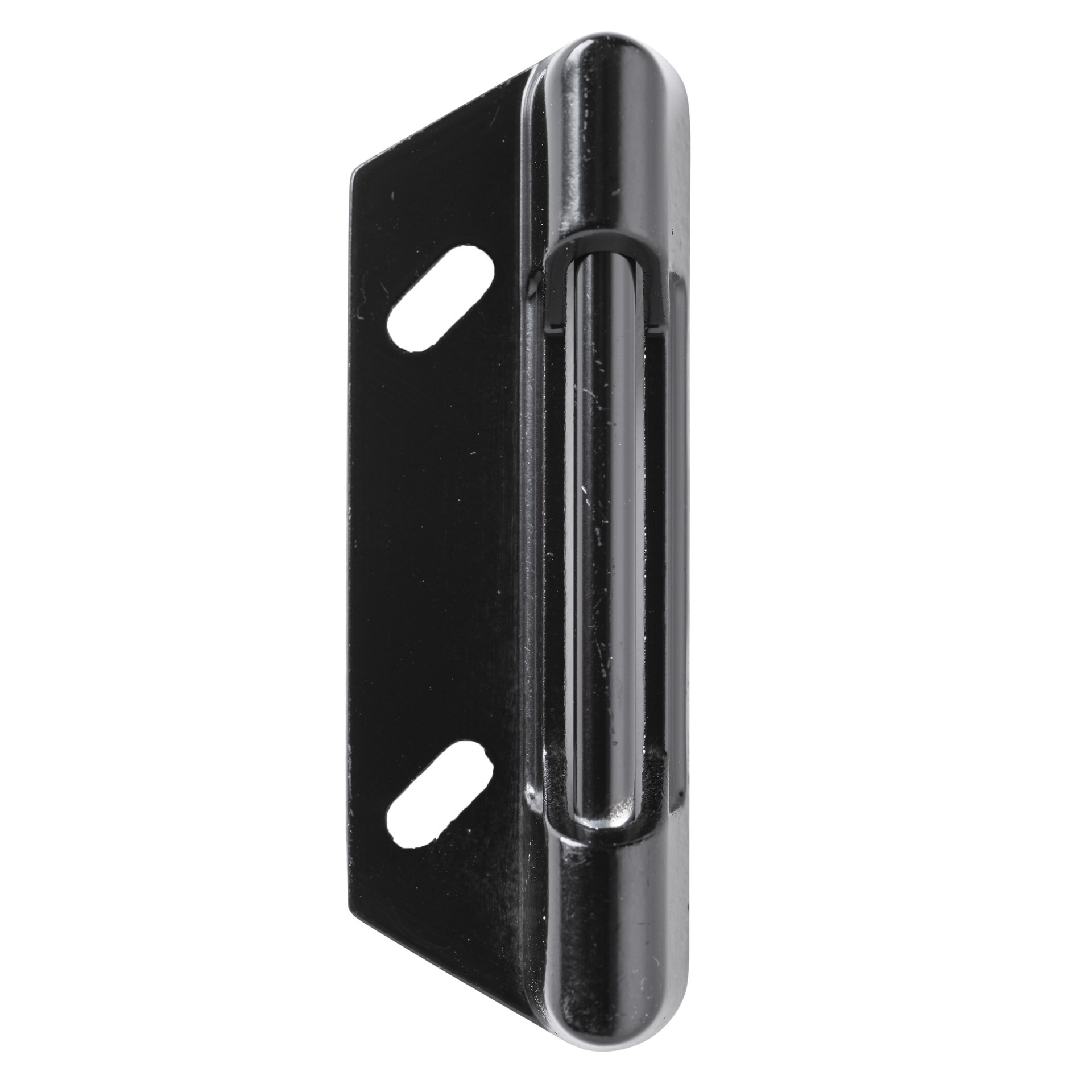 slide 3 of 6, WRIGHT PRODUCTS 2.6-in Wright Products Black Aluminum Screen/Storm door strike plate, 1 ct
