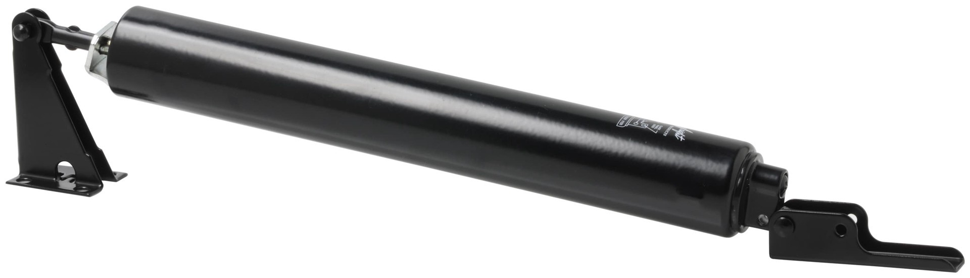 slide 5 of 6, WRIGHT PRODUCTS 12.625-in Heavy Duty Adjustable Black Aluminum Hold Open Screen/Storm door pneumatic closer, 1 ct