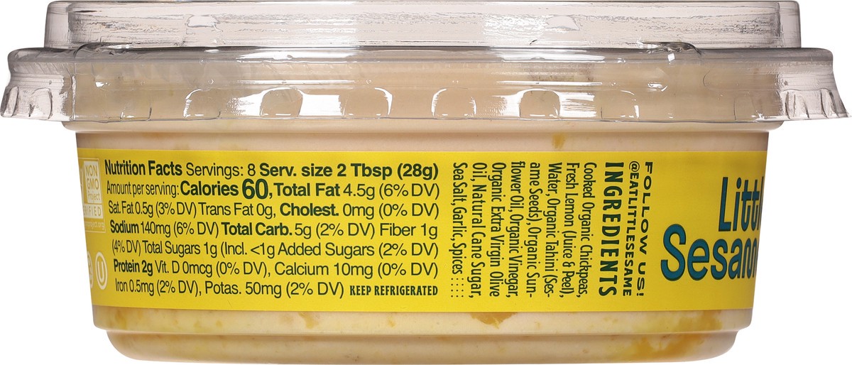 slide 8 of 14, Little Sesame Hummus Preserved Lemon, 