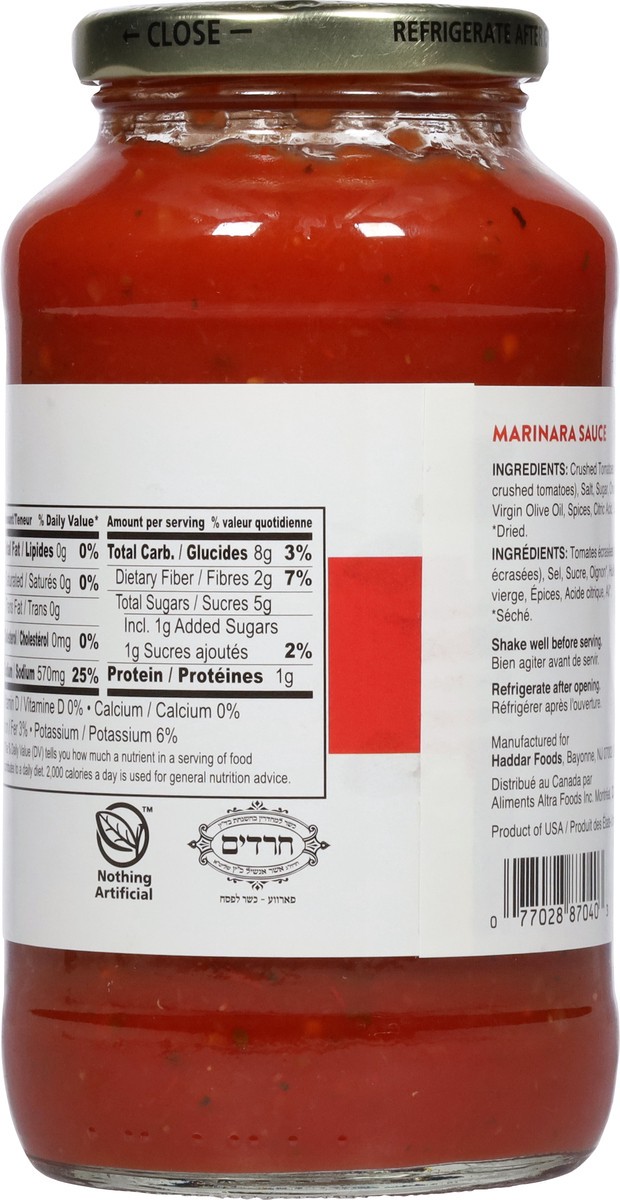 slide 9 of 9, Tonelli Premium Original Marinara Sauce 24 oz, 24 oz