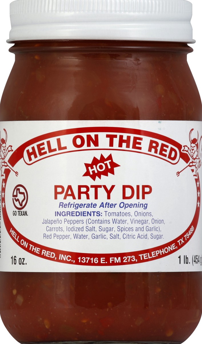 slide 2 of 2, Hellonthered Party Dip 16 oz, 16 oz