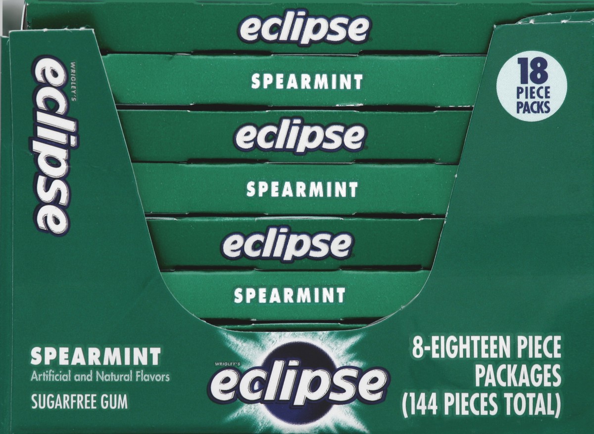 slide 1 of 5, Eclipse Gum 8 ea, 144 pc