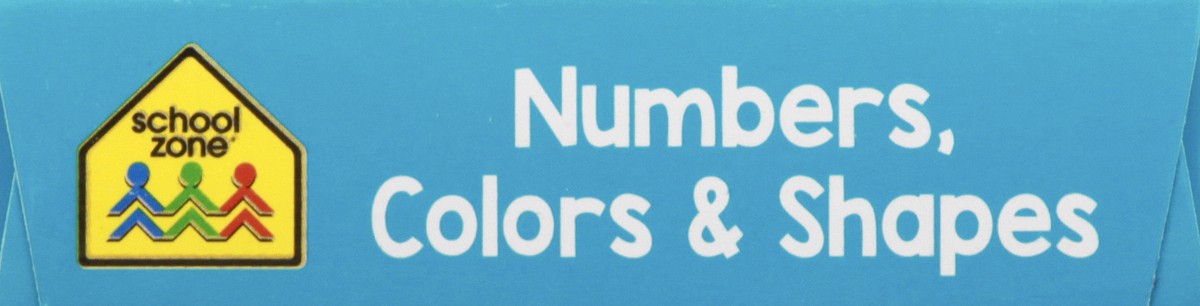 slide 4 of 11, School Zone Numbers Colors & Shapes Puzzle Cards 1 ea, 1 ct