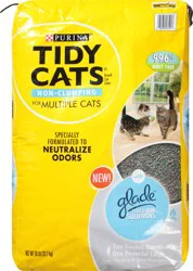 Purina Tidy Cats Non Clumping Cat Litter, Glade Clear Springs Multi Cat Litter