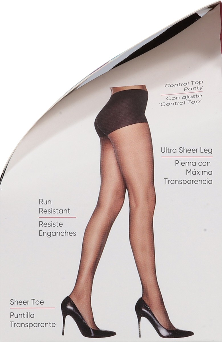 slide 8 of 12, L'eggs Silken Mist Black Mist Ultra Sheer Leg Beautiful Sheer Tights Q 1 ea, 1 ct