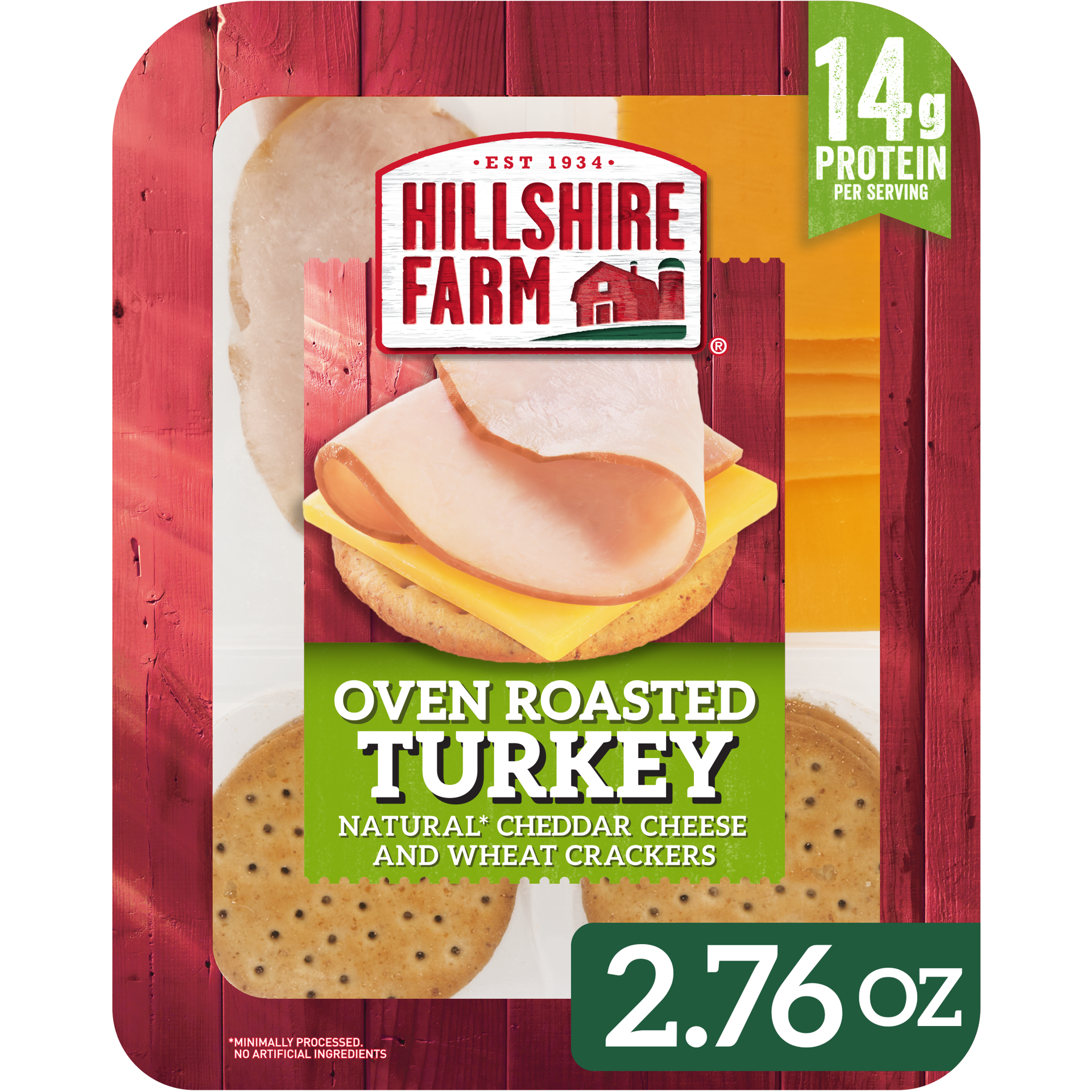 slide 1 of 9, Hillshire Farm Snack Kits - Turkey & Cheddar, 78.25 g