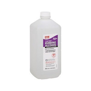 slide 1 of 1, CVS Health 70% Isopropyl Rubbing Alcohol, 1 qt