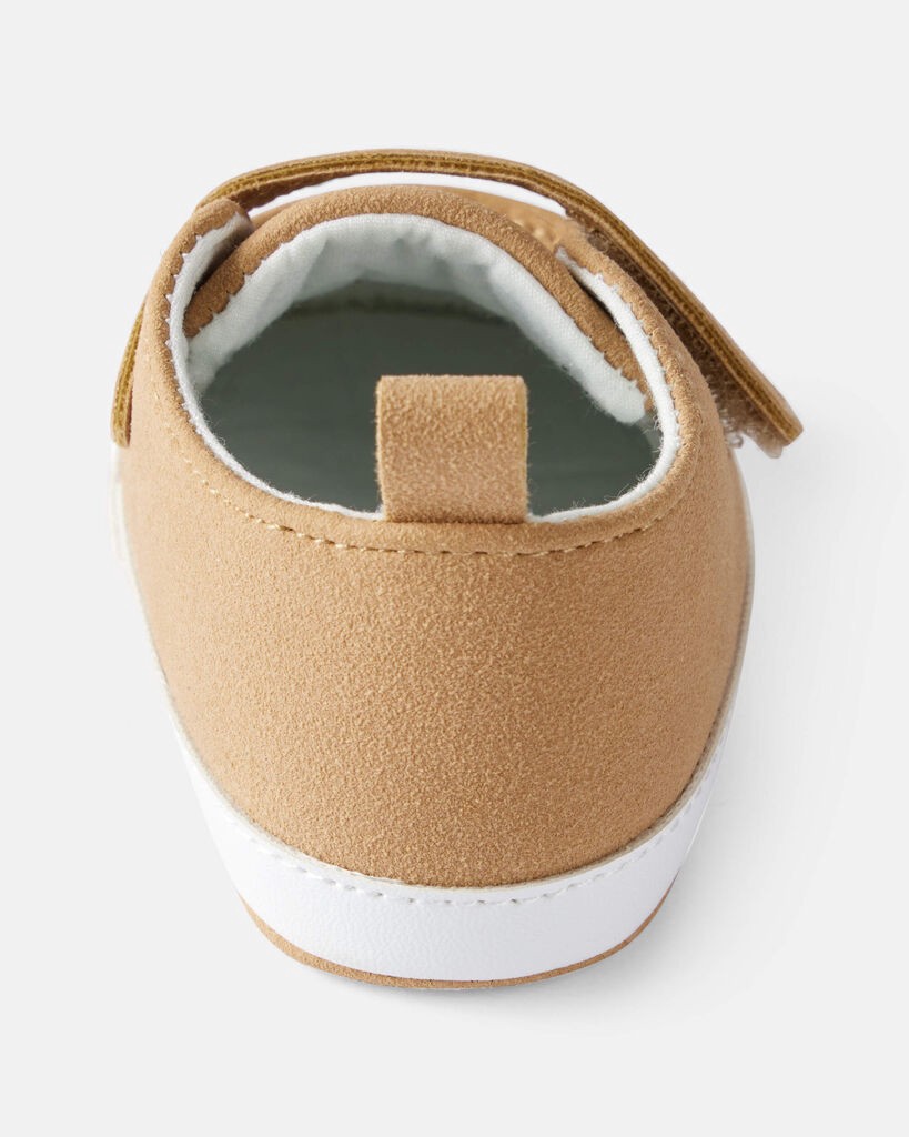 slide 4 of 6, Oshkosh Baby Boy Pull-On Casual Sneakers - Brown Beige 3, 1 ct