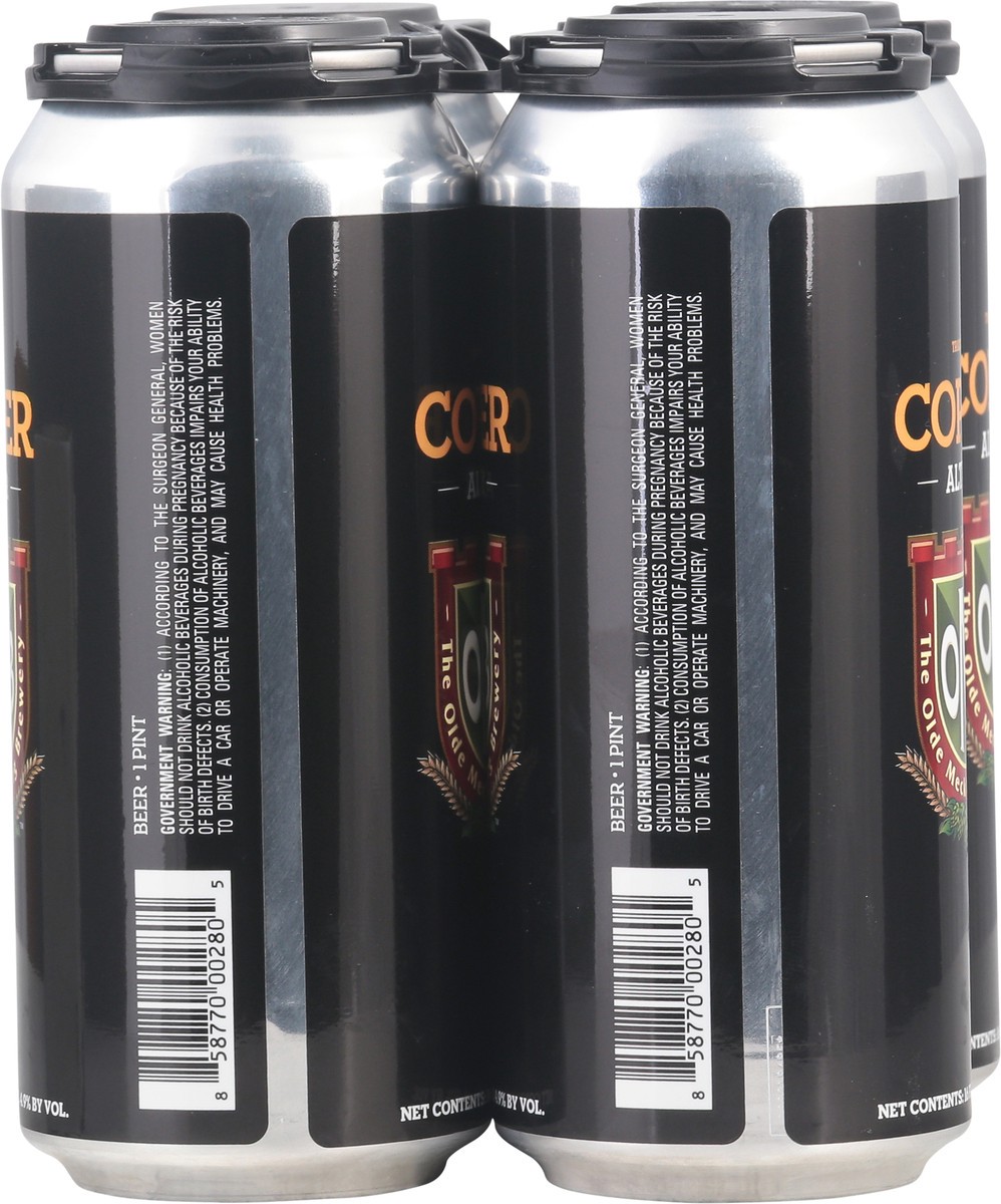 slide 9 of 9, The Olde Mecklenburg Brewery Altbier Copper Beer Can 4 - 16 fl oz Cans, 4 ct; 16 oz