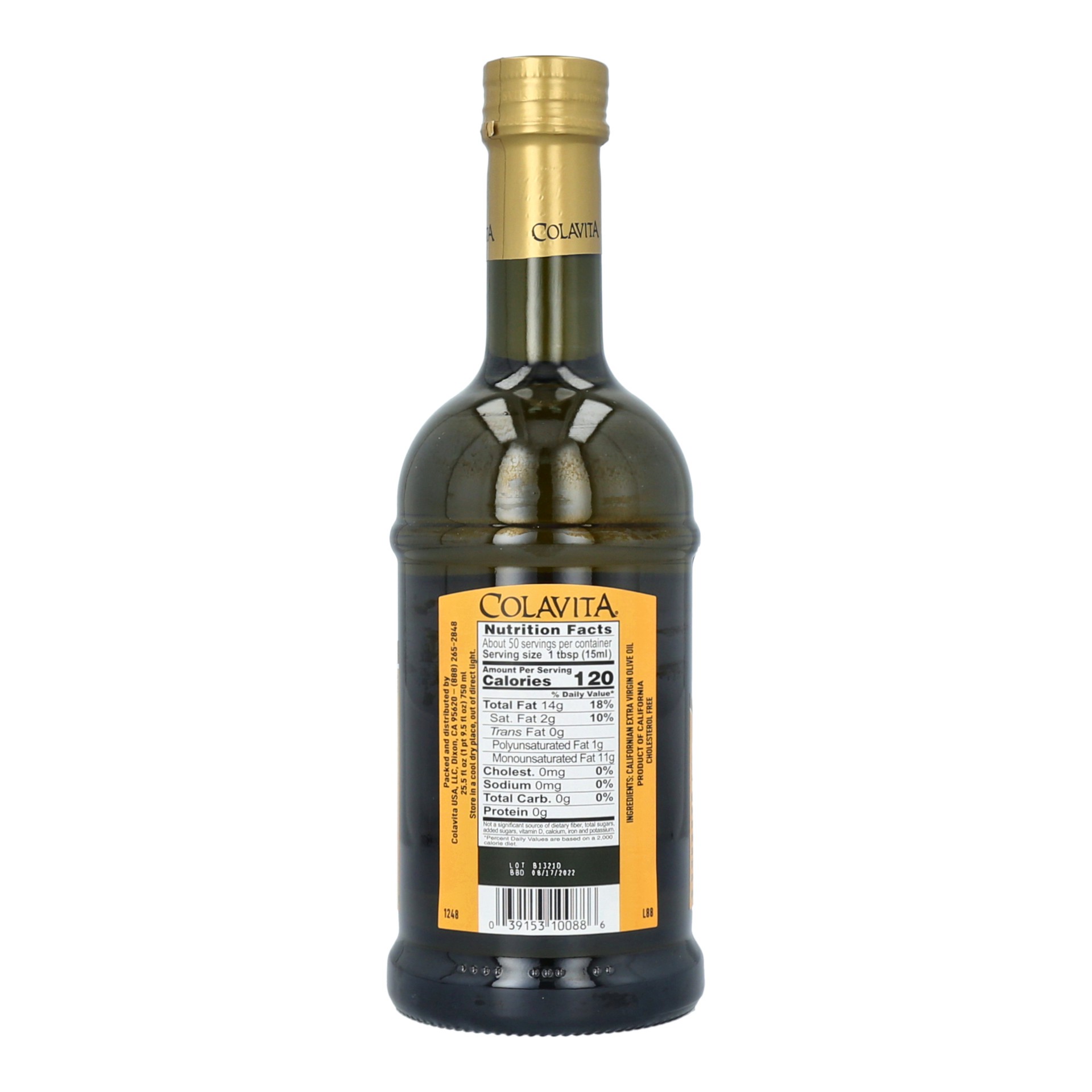 slide 5 of 5, Colavita 100% Californian Extra Virgin Olive Oil, 25.50 fl oz
