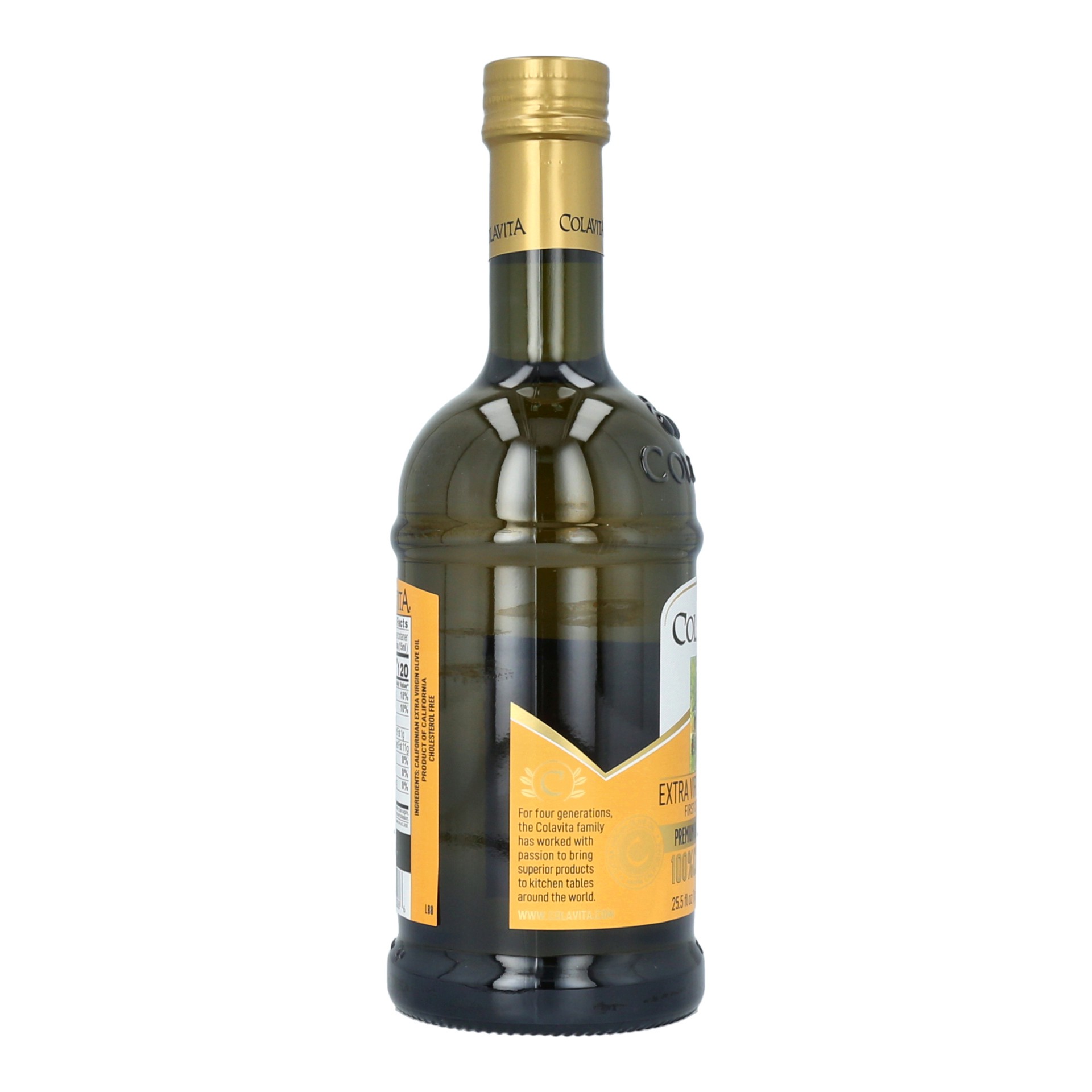 slide 4 of 5, Colavita 100% Californian Extra Virgin Olive Oil, 25.50 fl oz