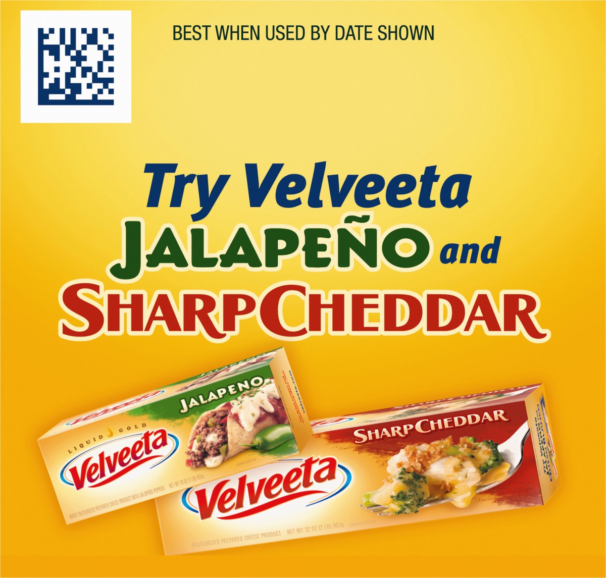 slide 5 of 9, Velveeta Queso Blanco Cheese, 32 oz Block, 32 oz