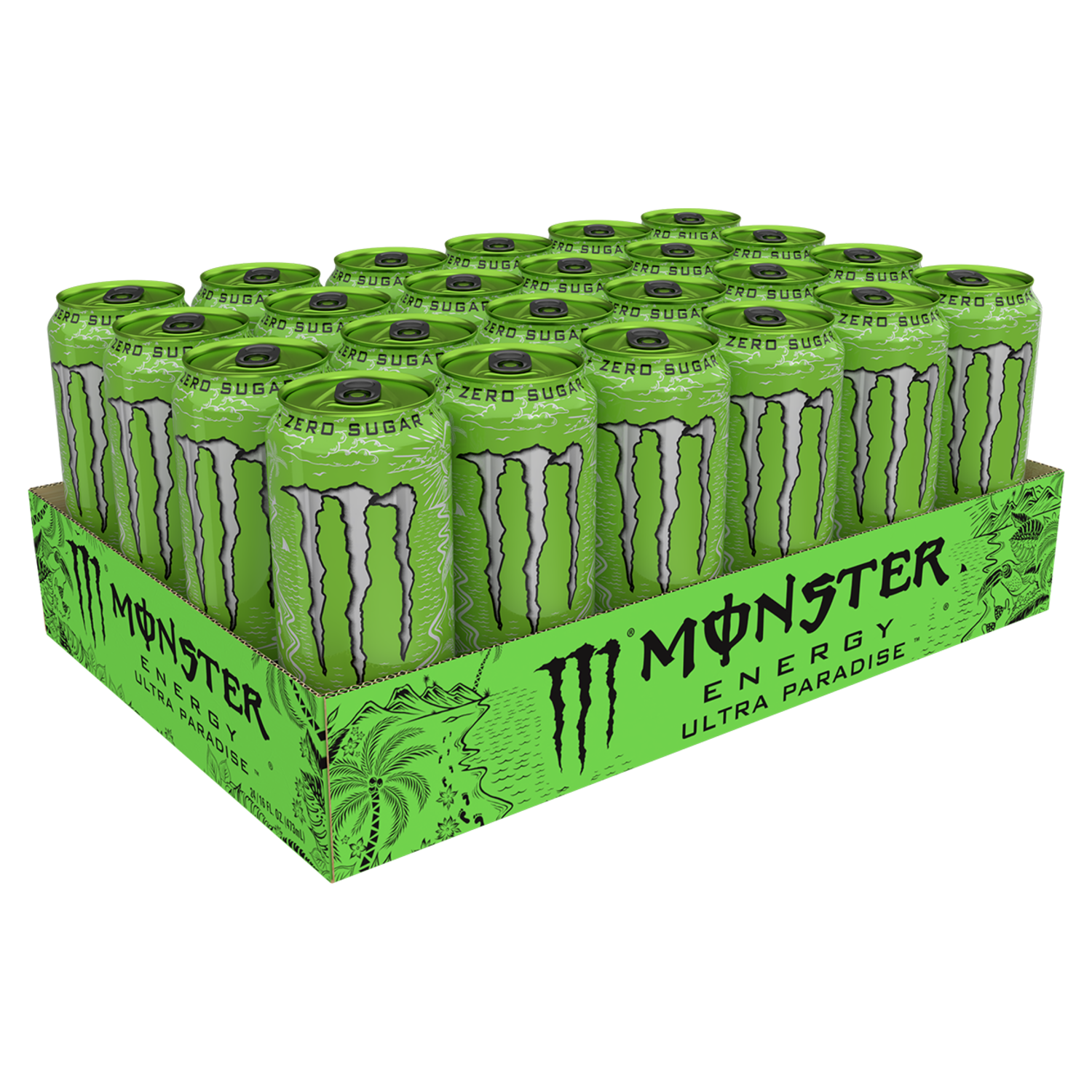 slide 4 of 5, Monster Energy Ultra Paradise, Sugar Free Energy Drink - 16 oz, 16 oz