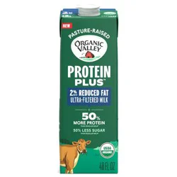 Organic Valley Protein Plus 2% Milk - 48 fl oz