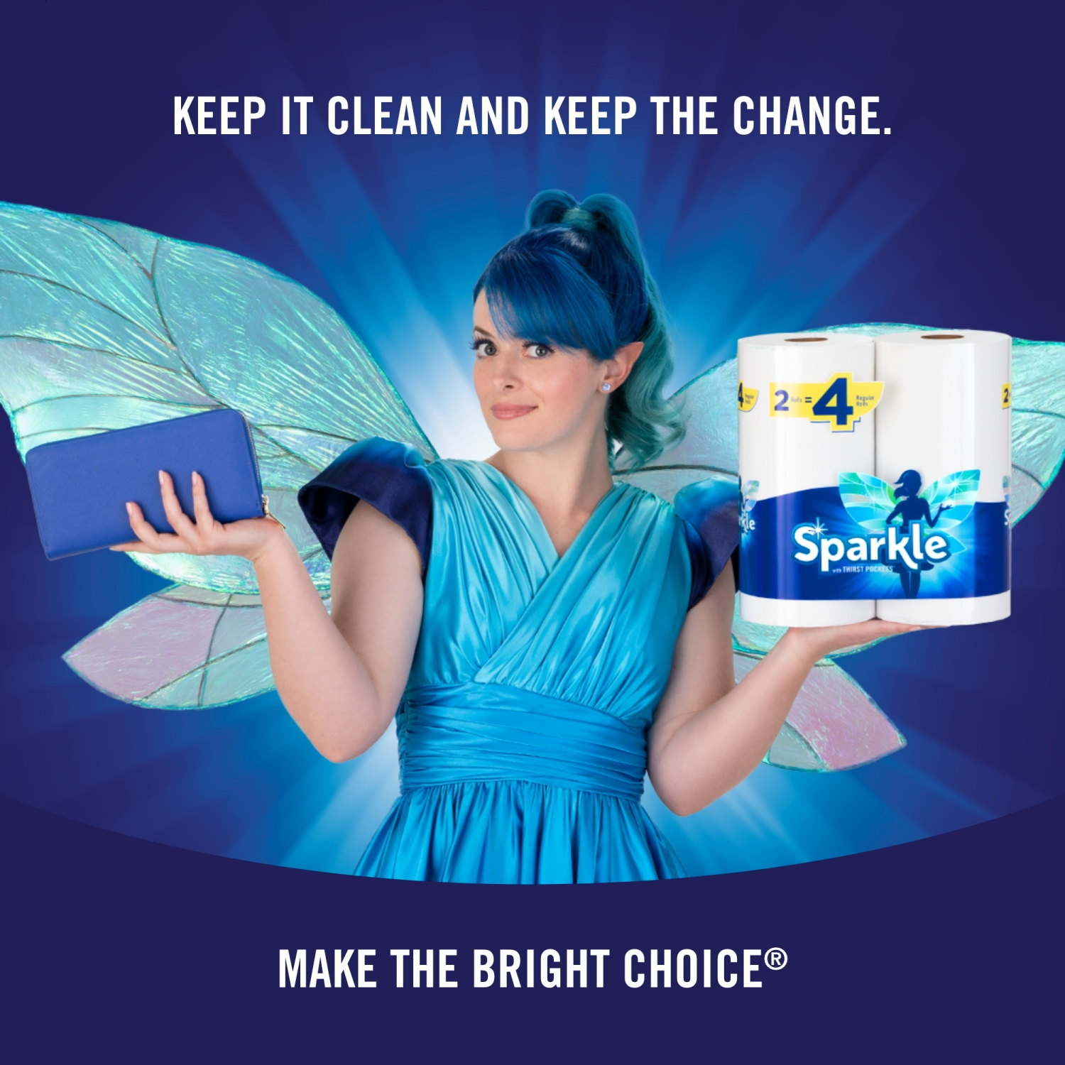 slide 4 of 5, Sparkle Paper Towels, 6 ct