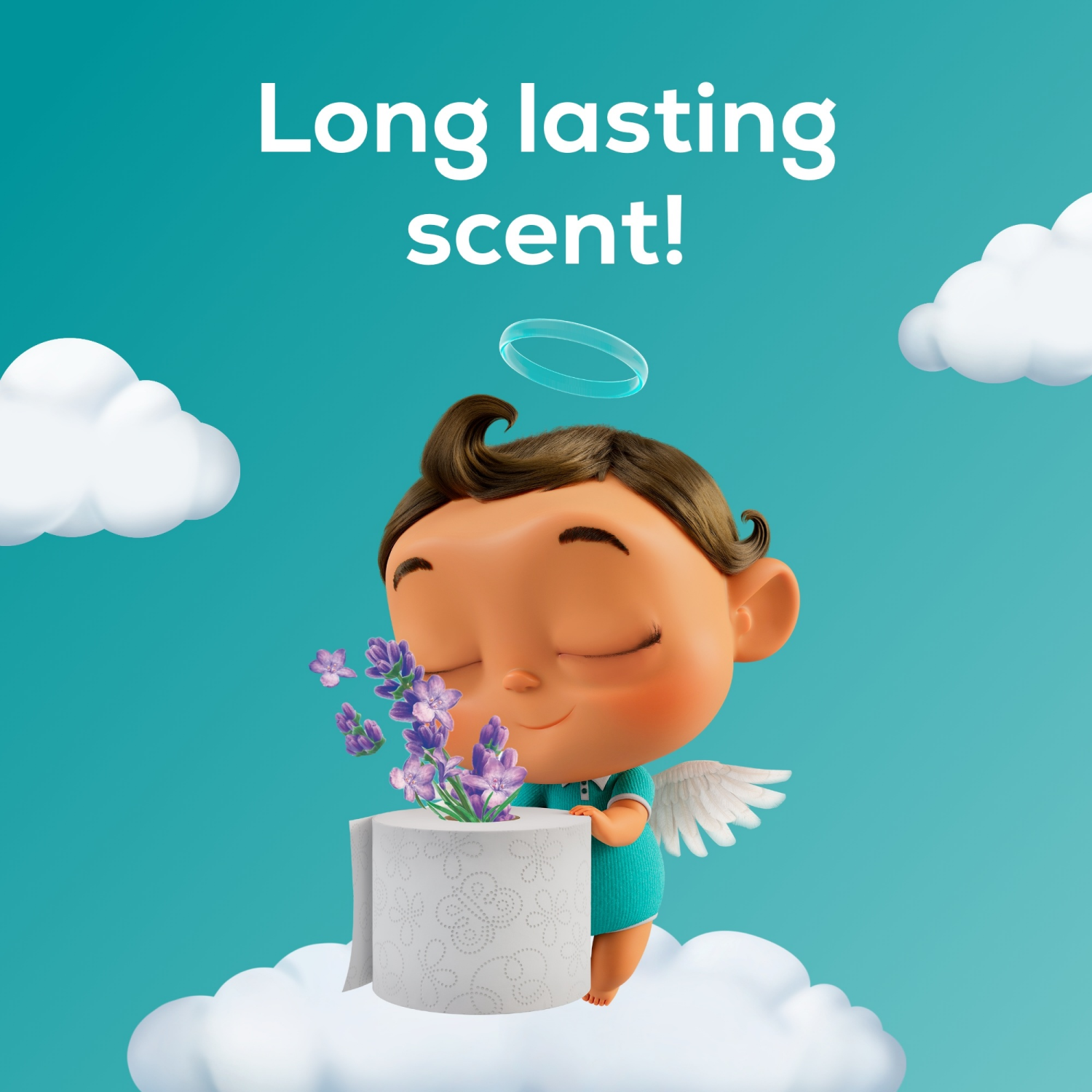 slide 4 of 8, Angel Soft Scented Tube Fresh Lavender Bath Tissues, 8 ct