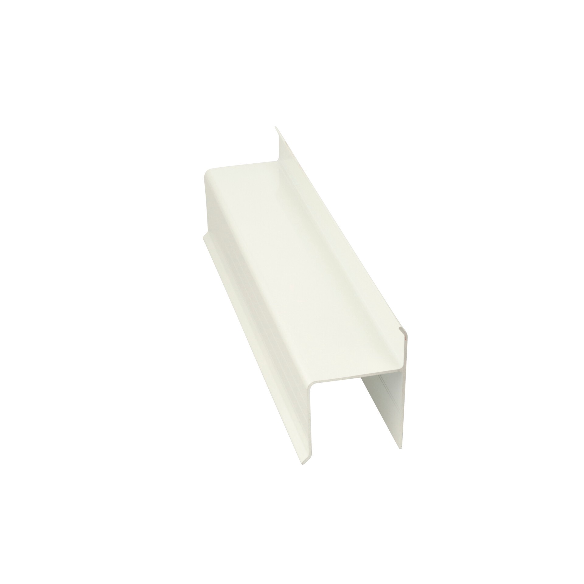 slide 3 of 6, Bertha 63-in x 3.75-in White Aluminum Hurricane Header/Track, 1 ct