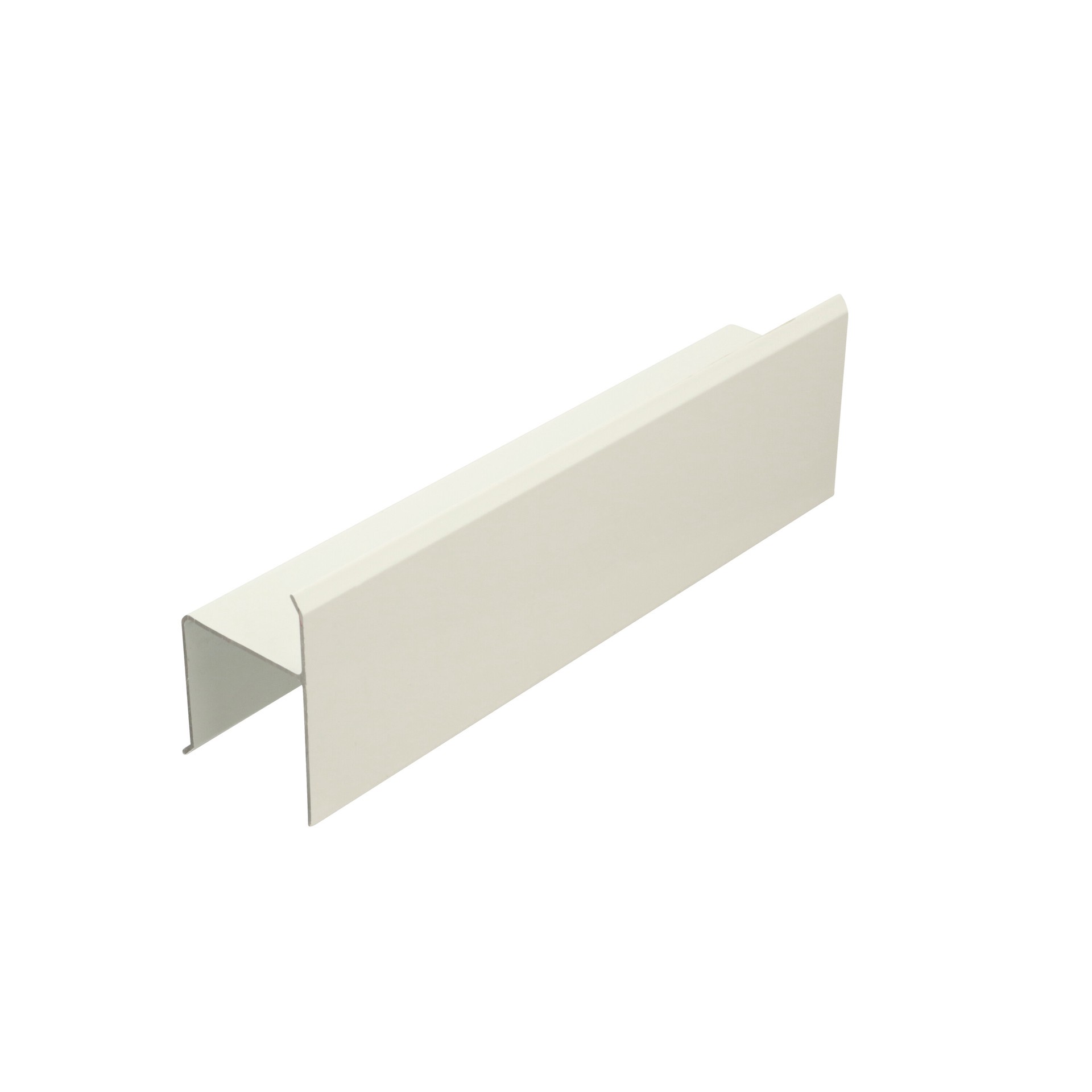 slide 5 of 6, Bertha 63-in x 3.75-in White Aluminum Hurricane Header/Track, 1 ct