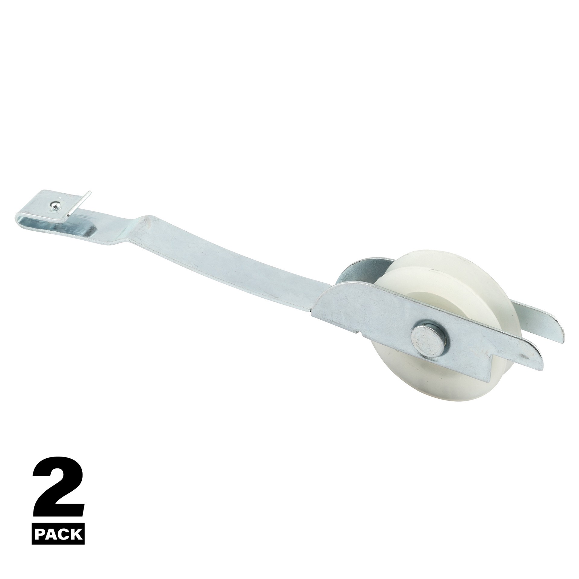 slide 6 of 6, Prime-Line 2 -Pack 1.0-in Nylon Sliding Screen Door Roller, 1 ct