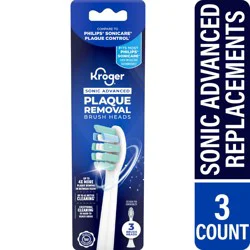 Kroger® Sonic Advanced Plaque Removal Brush Heads