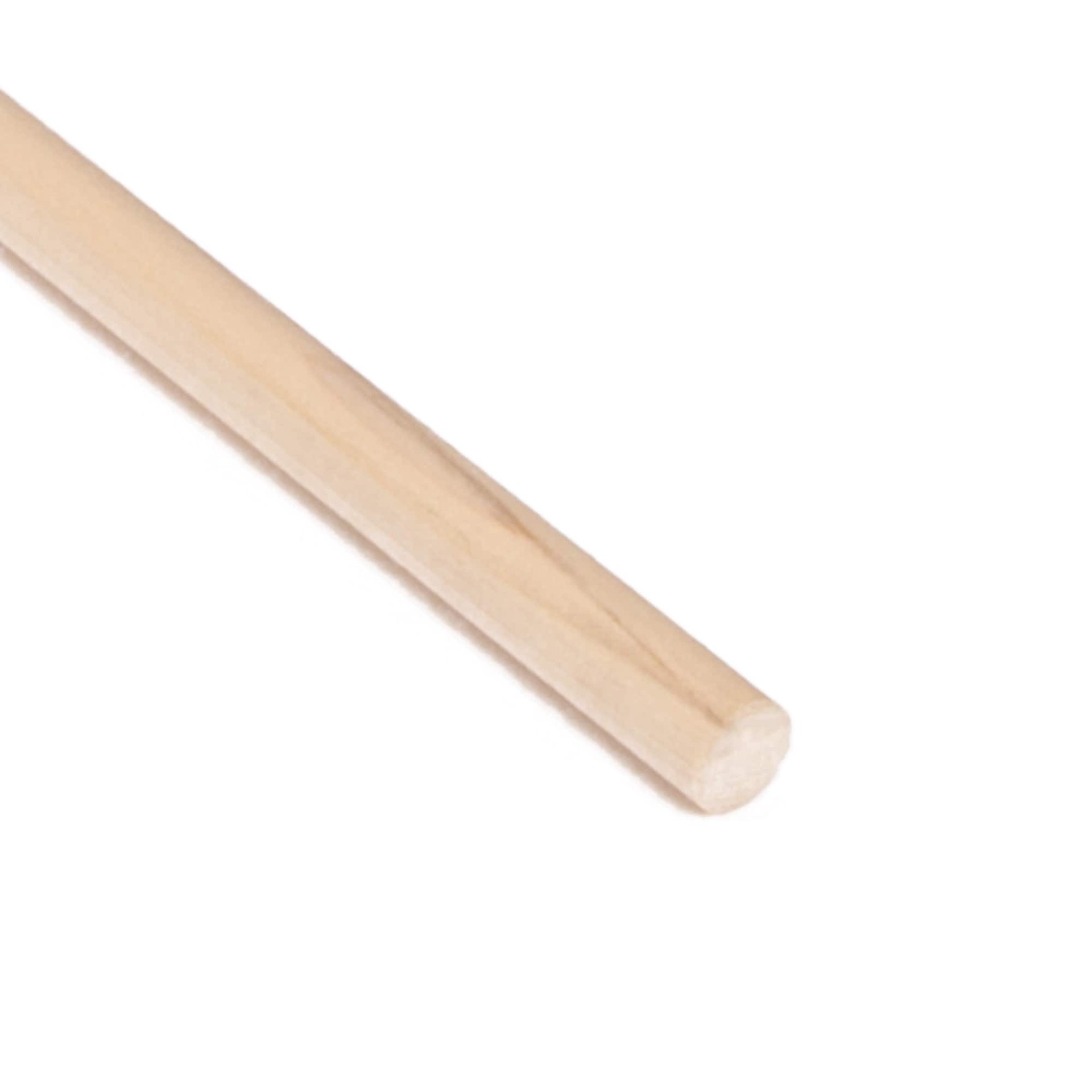 slide 2 of 6, Madison Mill 0.625-in dia x 48-in L Round Poplar Dowels, 1 ct