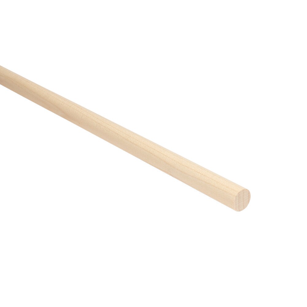 slide 6 of 6, Madison Mill 0.75-in dia x 48-in L Round Poplar Dowels, 1 ct