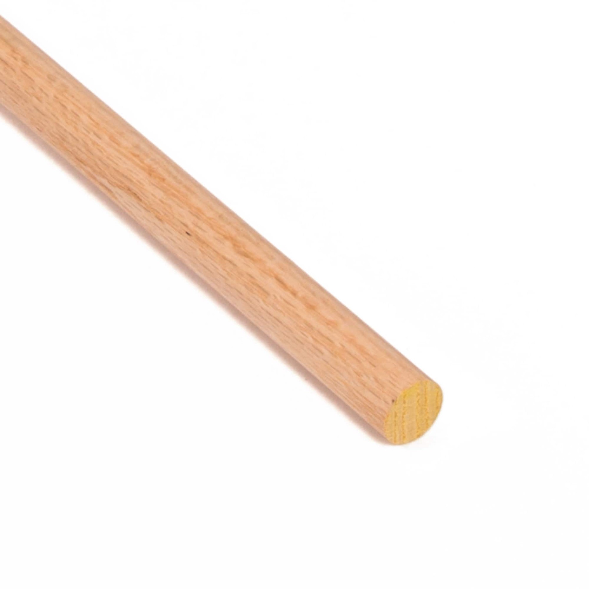 slide 2 of 6, Madison Mill 0.875-in dia x 36-in L Round Oak Dowels, 1 ct