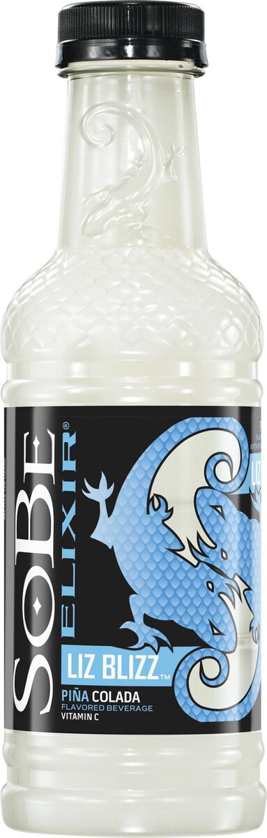 slide 2 of 8, SoBe Elixir Liz Blizz Pina Colada Flavored Beverage 20 Fluid Ounce Plastic Bottle, 20 oz