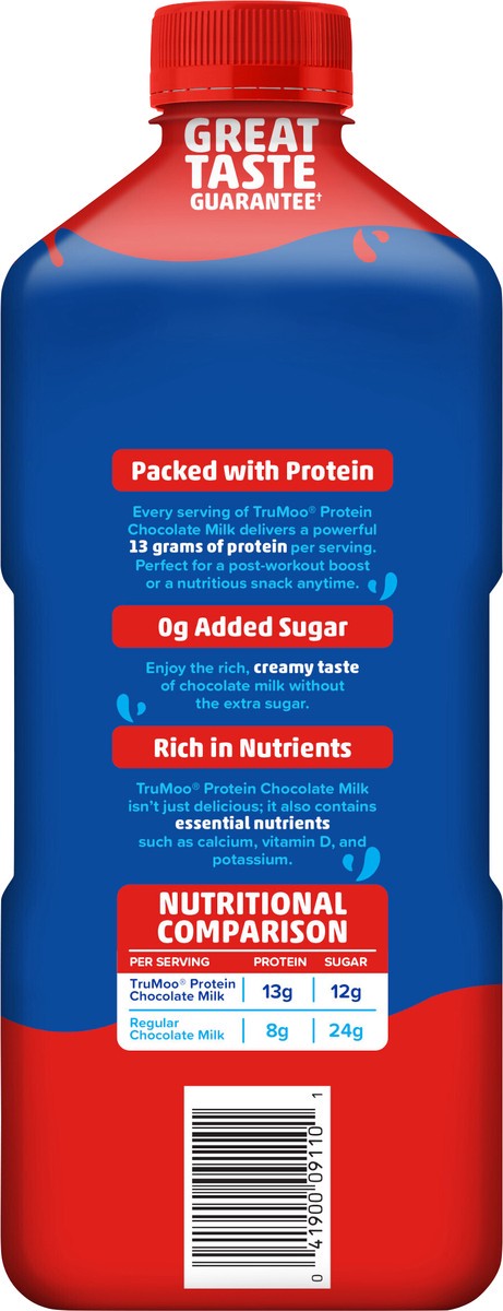 slide 4 of 14, TruMoo Protein Whole Chocolate Milk Half Gallon, 1/2 gal