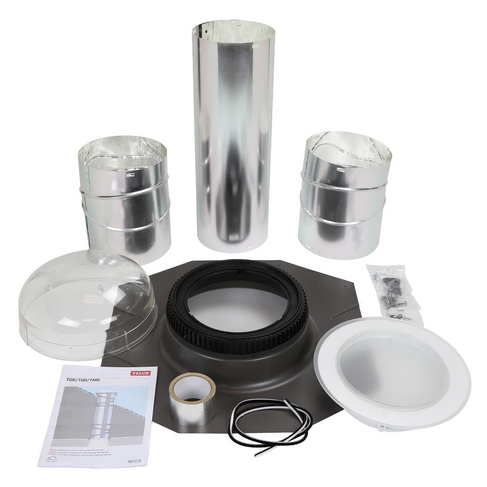 slide 2 of 6, VELUX TGR 14-in x 48.0-in Acrylic Self-flashing Aluminum Tubular Skylight, 1 ct