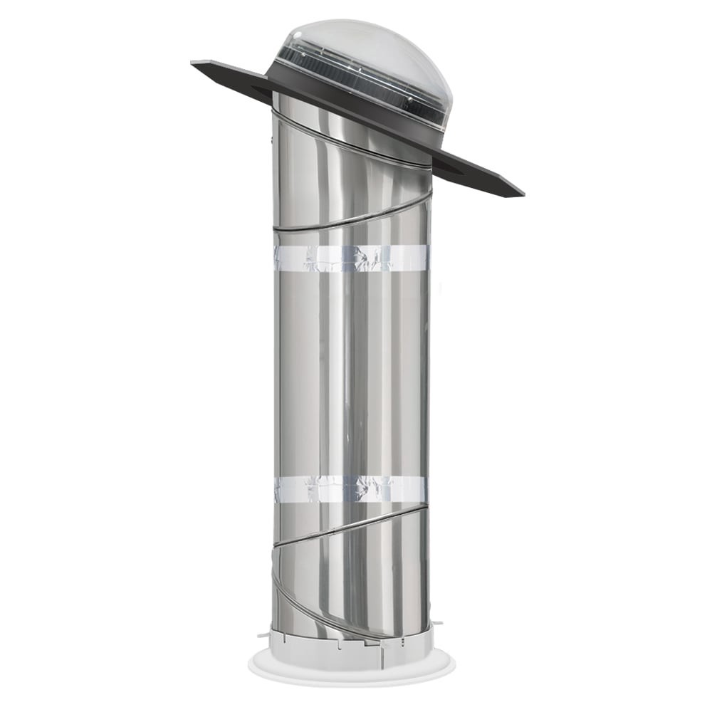 slide 1 of 6, VELUX TGR 14-in x 48.0-in Acrylic Self-flashing Aluminum Tubular Skylight, 1 ct