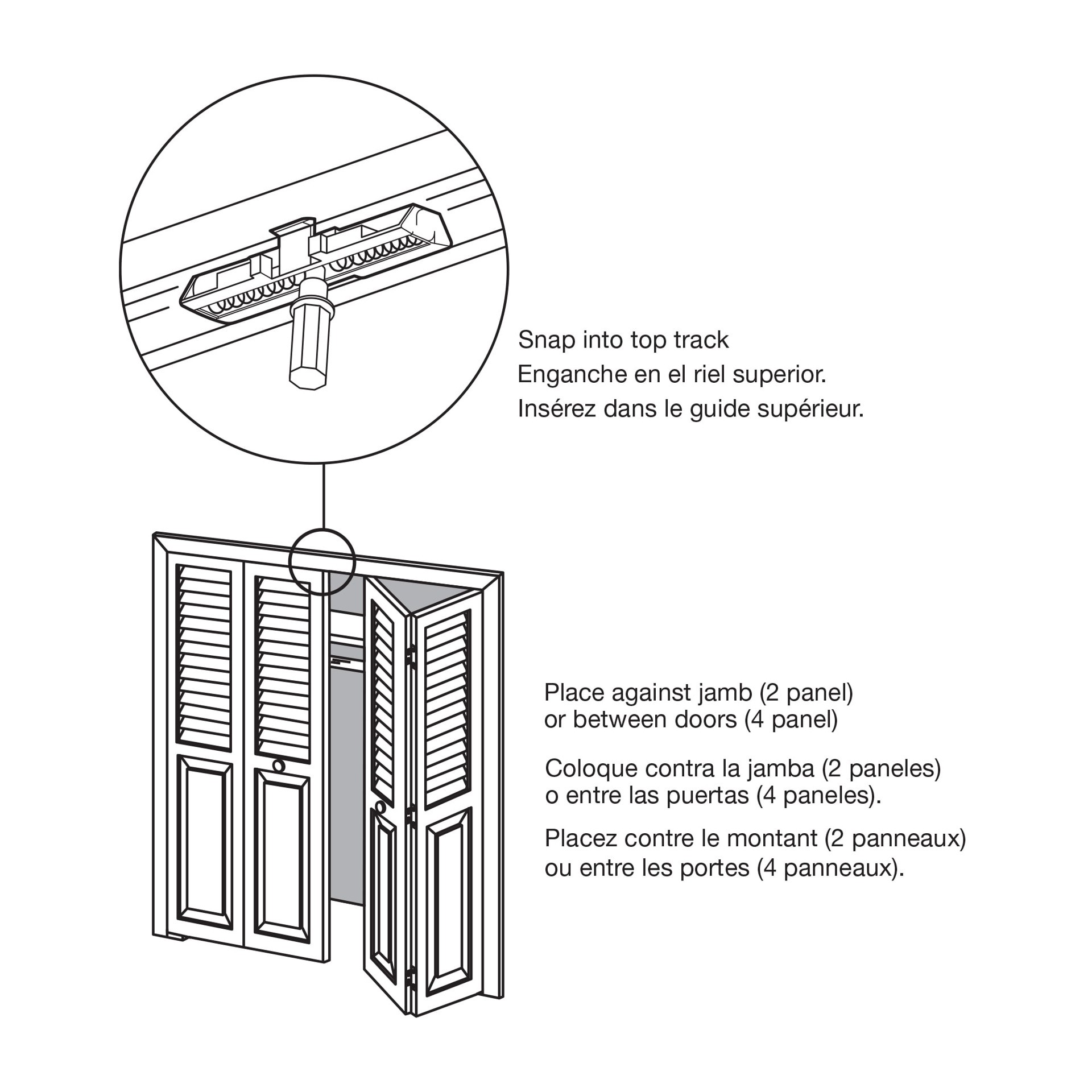 slide 6 of 6, Prime-Line 2 -Count 0.375-in Sliding Closet Door Floor Guide brackets, 1 ct