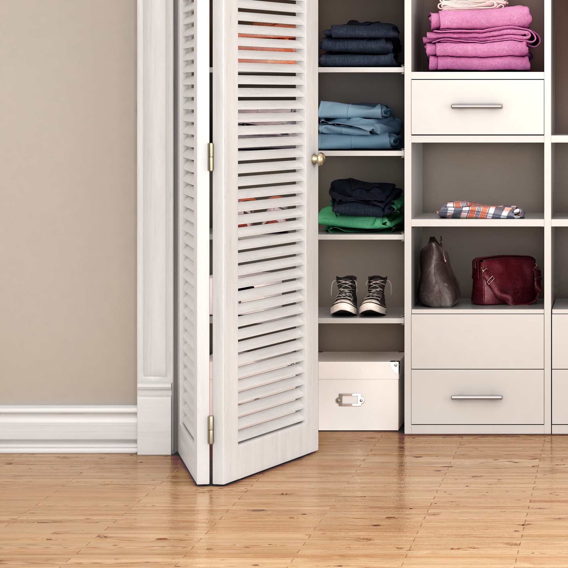 slide 5 of 6, Prime-Line 2 -Count 0.375-in Sliding Closet Door Floor Guide brackets, 1 ct