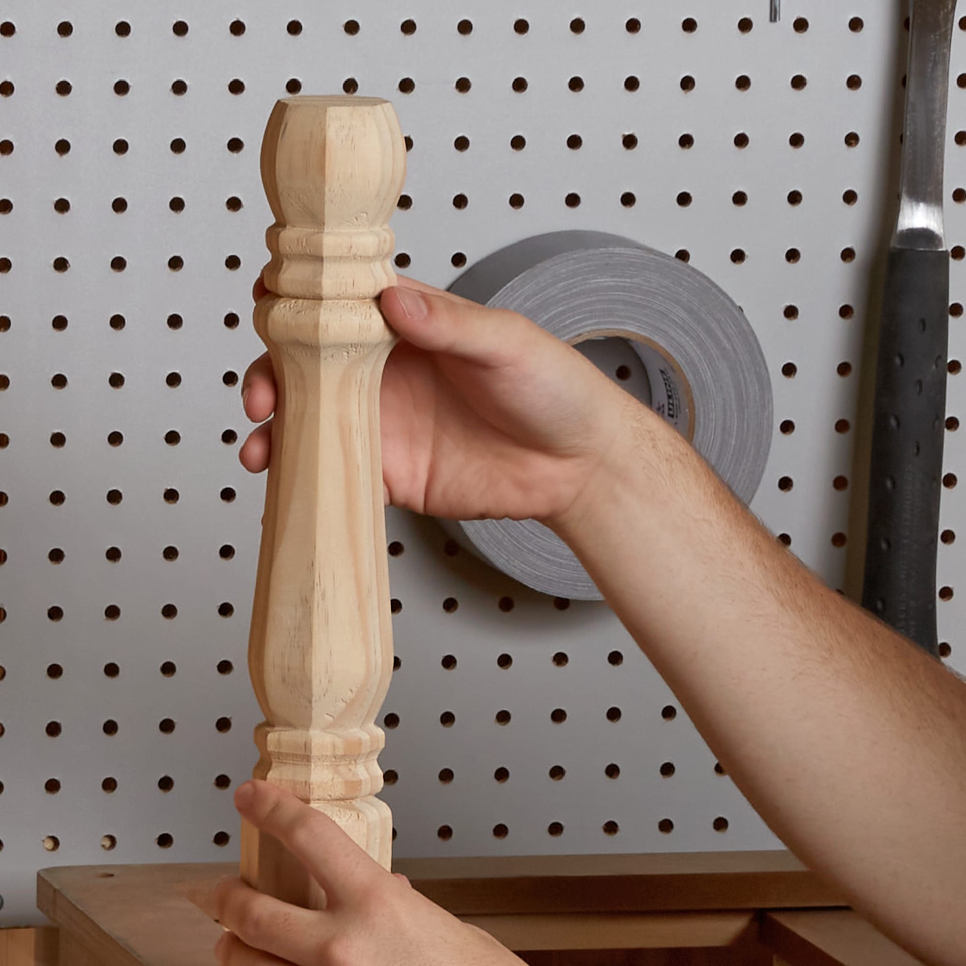 slide 2 of 6, Waddell 2.125-in x 14-in Traditional Pine End table leg, 1 ct