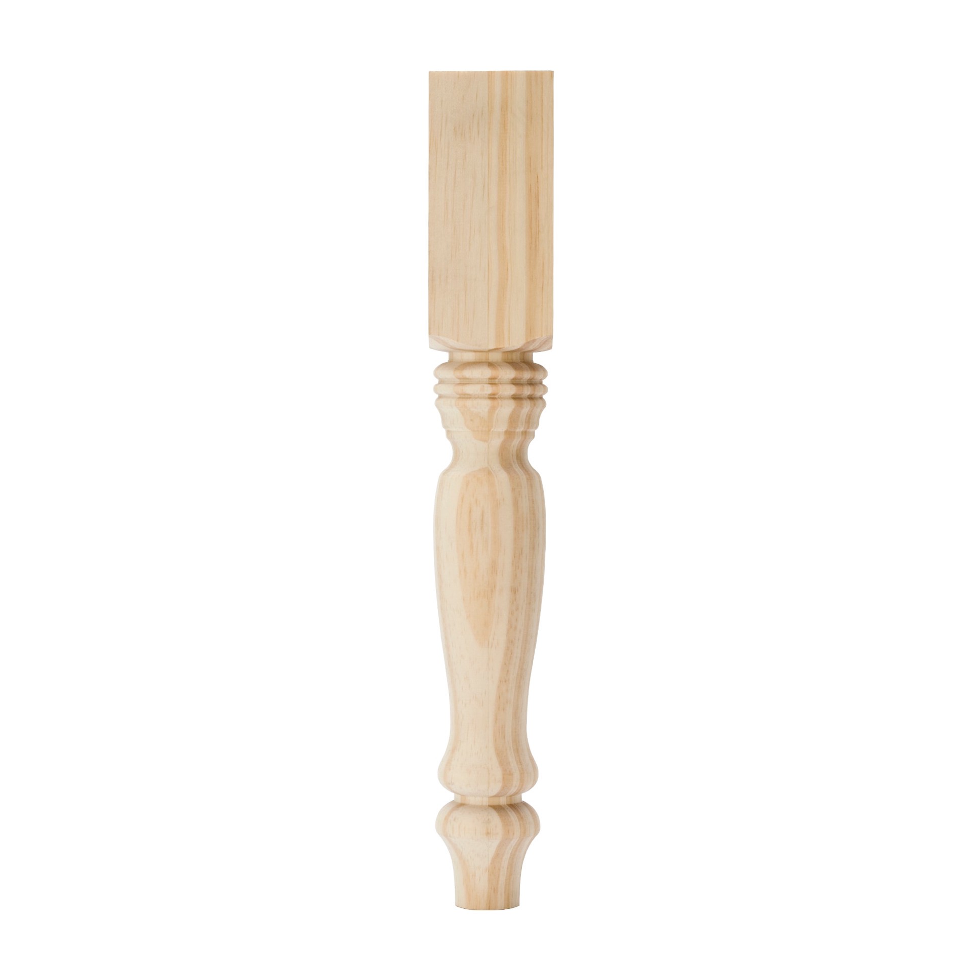 slide 1 of 6, Waddell 2.25-in x 15-in Country pine Pine End table leg, 1 ct