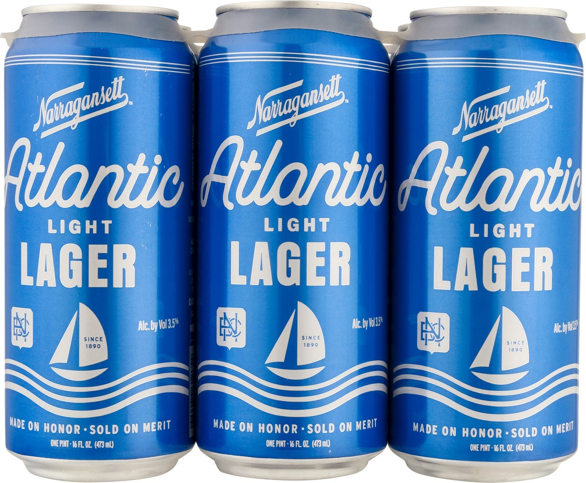 slide 2 of 13, Narragansett Light, 16 oz