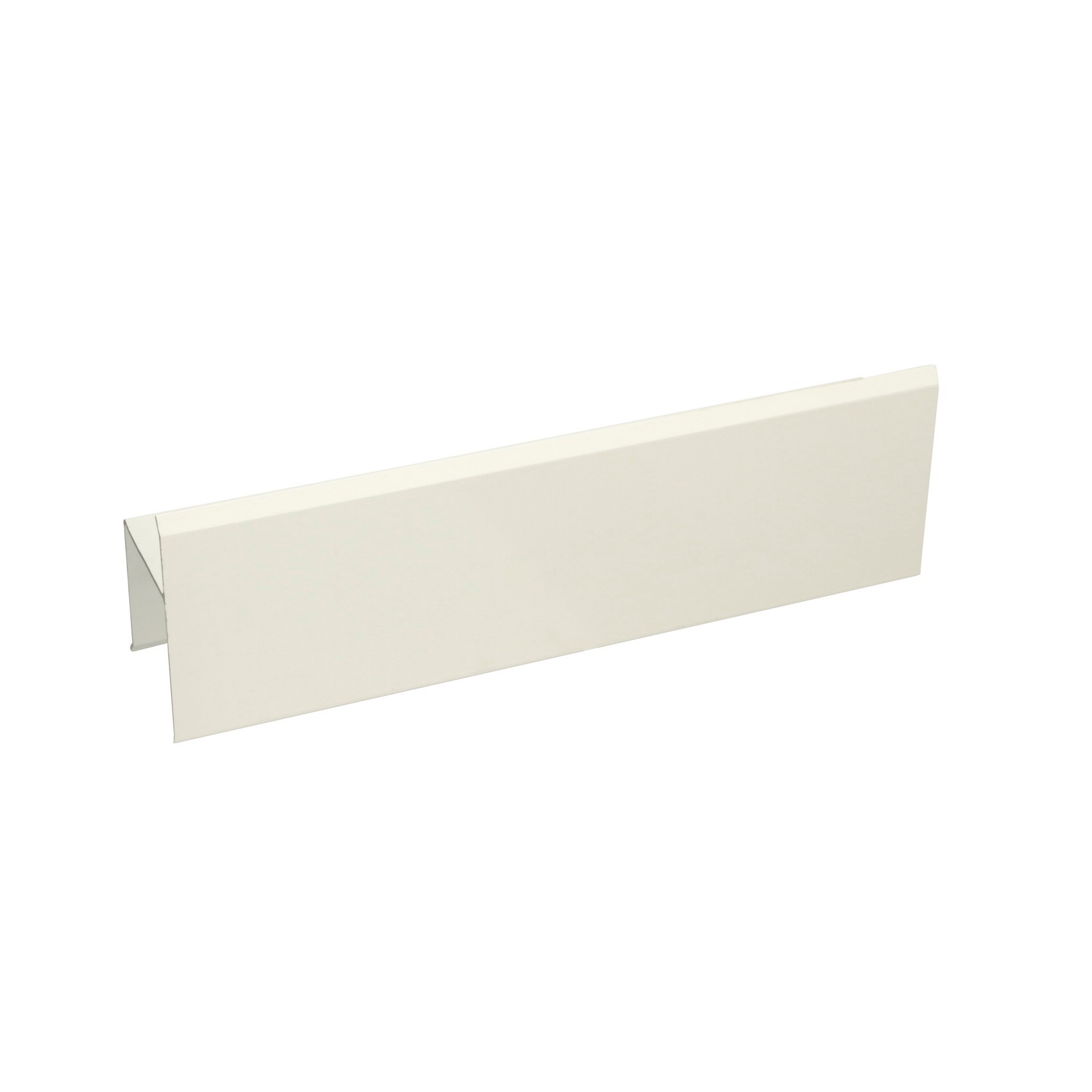 slide 5 of 6, Bertha 39-in x 3.75-in White Aluminum Hurricane Header/Track, 1 ct