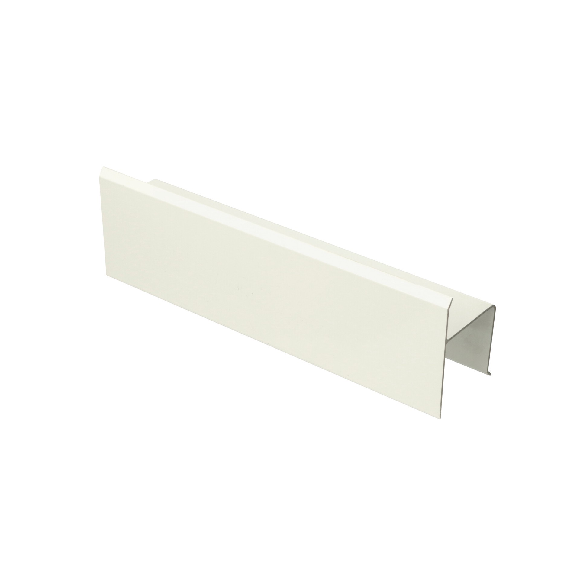 slide 6 of 6, Bertha 39-in x 3.75-in White Aluminum Hurricane Header/Track, 1 ct