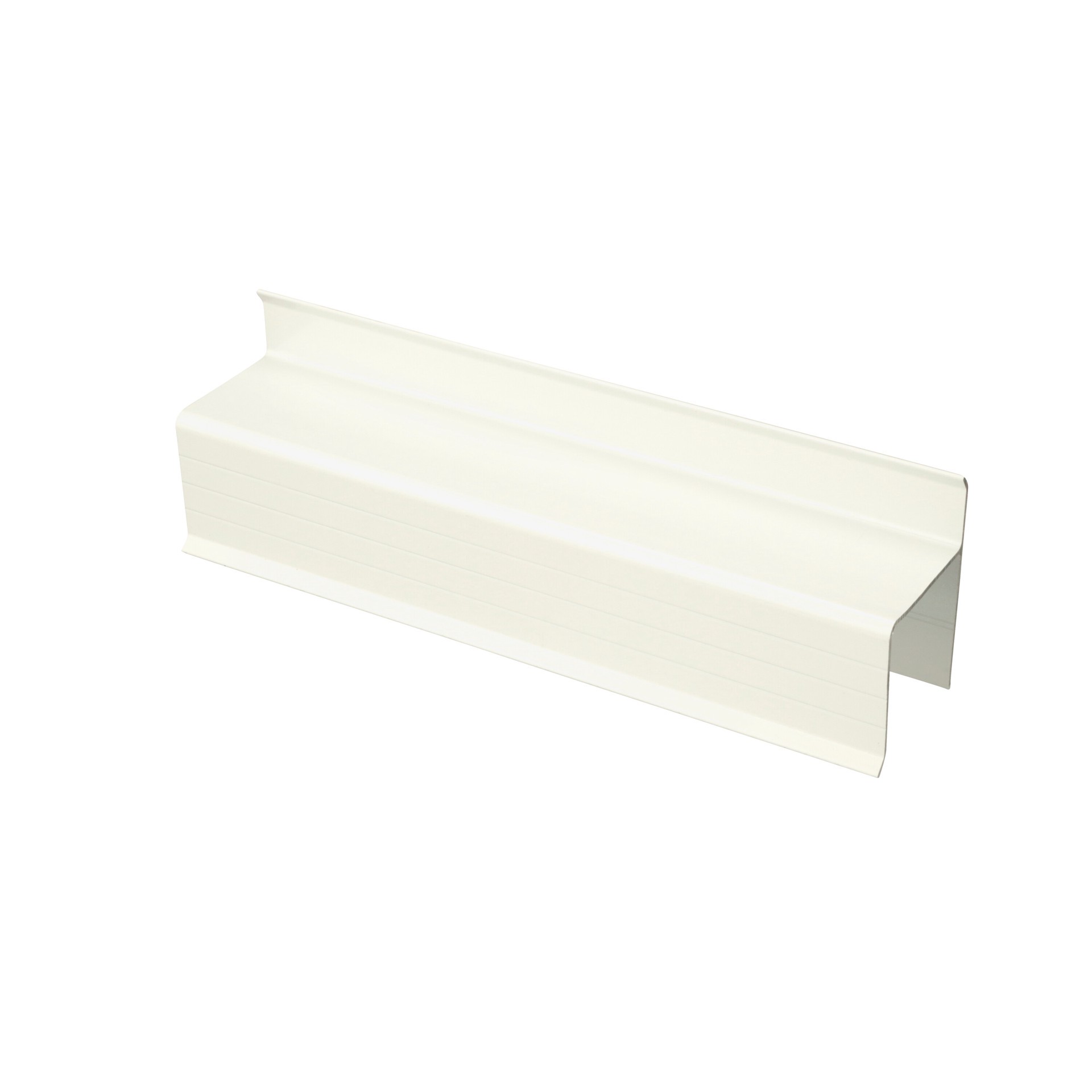 slide 2 of 6, Bertha 51-in x 3.75-in White Aluminum Hurricane Header/Track, 1 ct