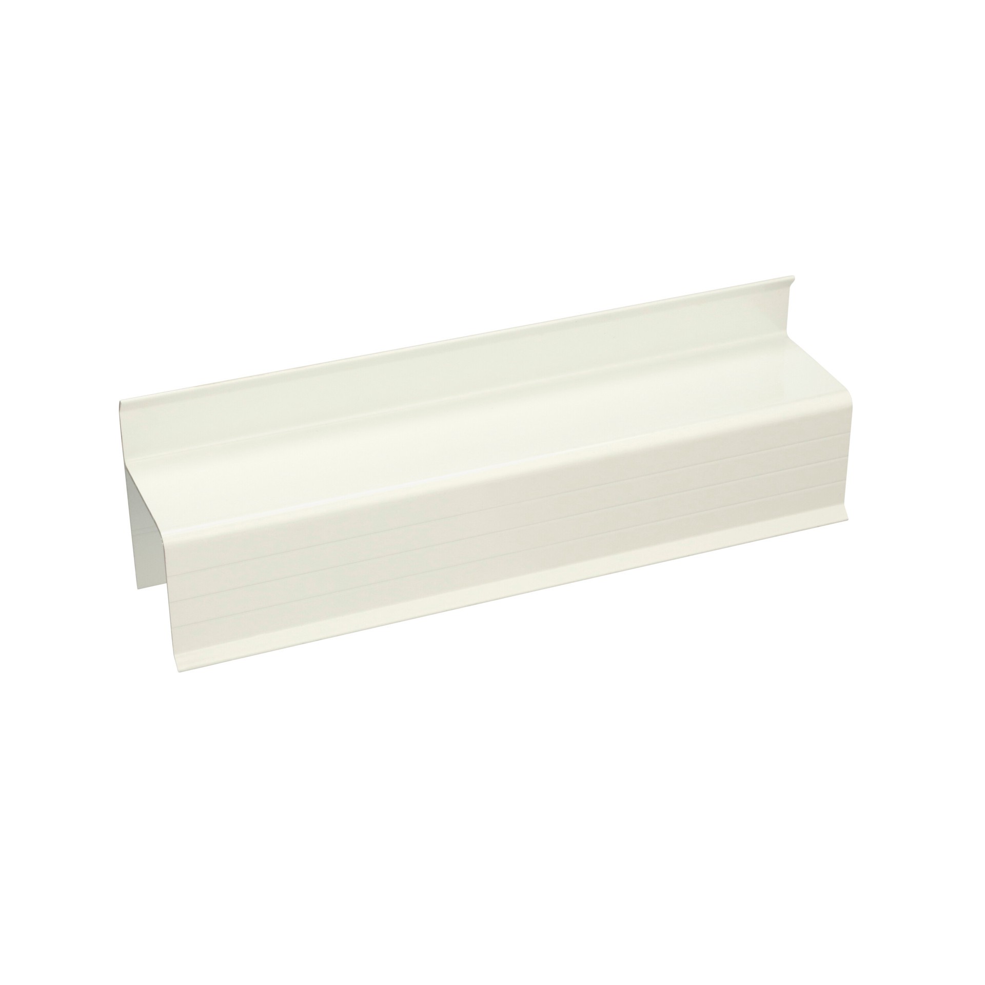 slide 1 of 6, Bertha 51-in x 3.75-in White Aluminum Hurricane Header/Track, 1 ct
