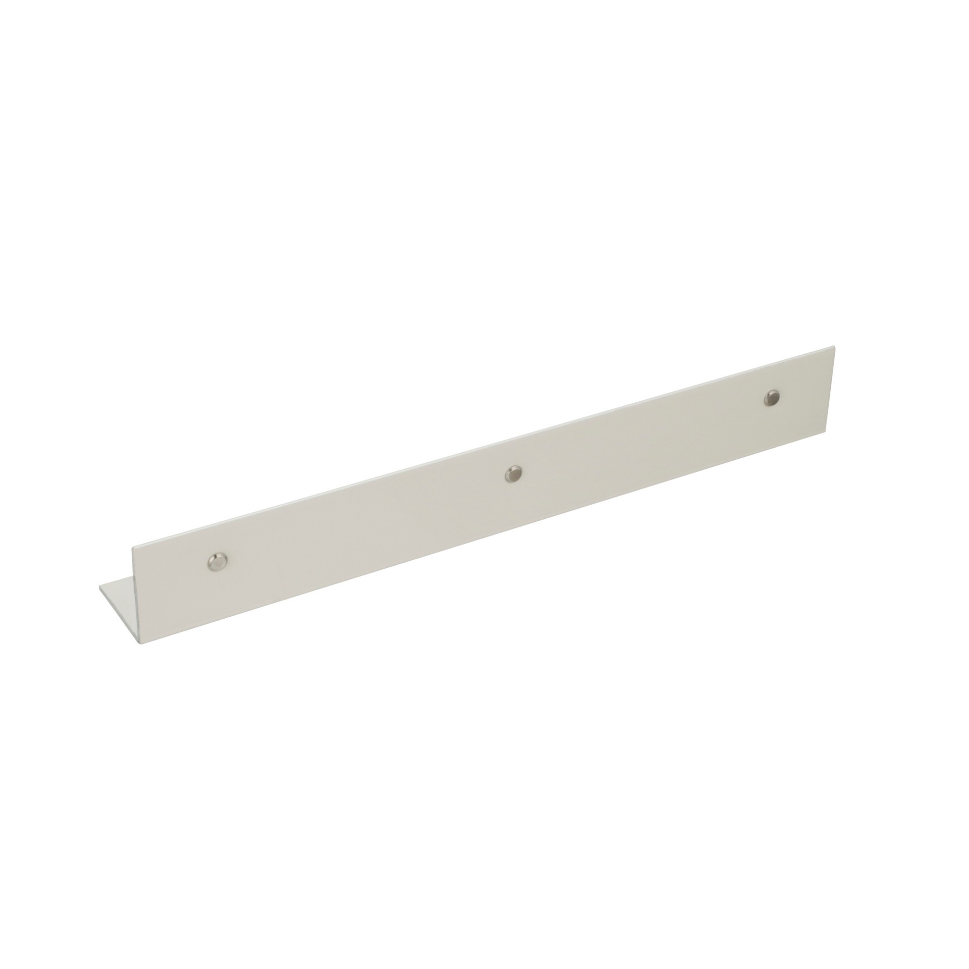 slide 4 of 6, Bertha 51-in x 2-in White Aluminum Hurricane Header/Track, 1 ct