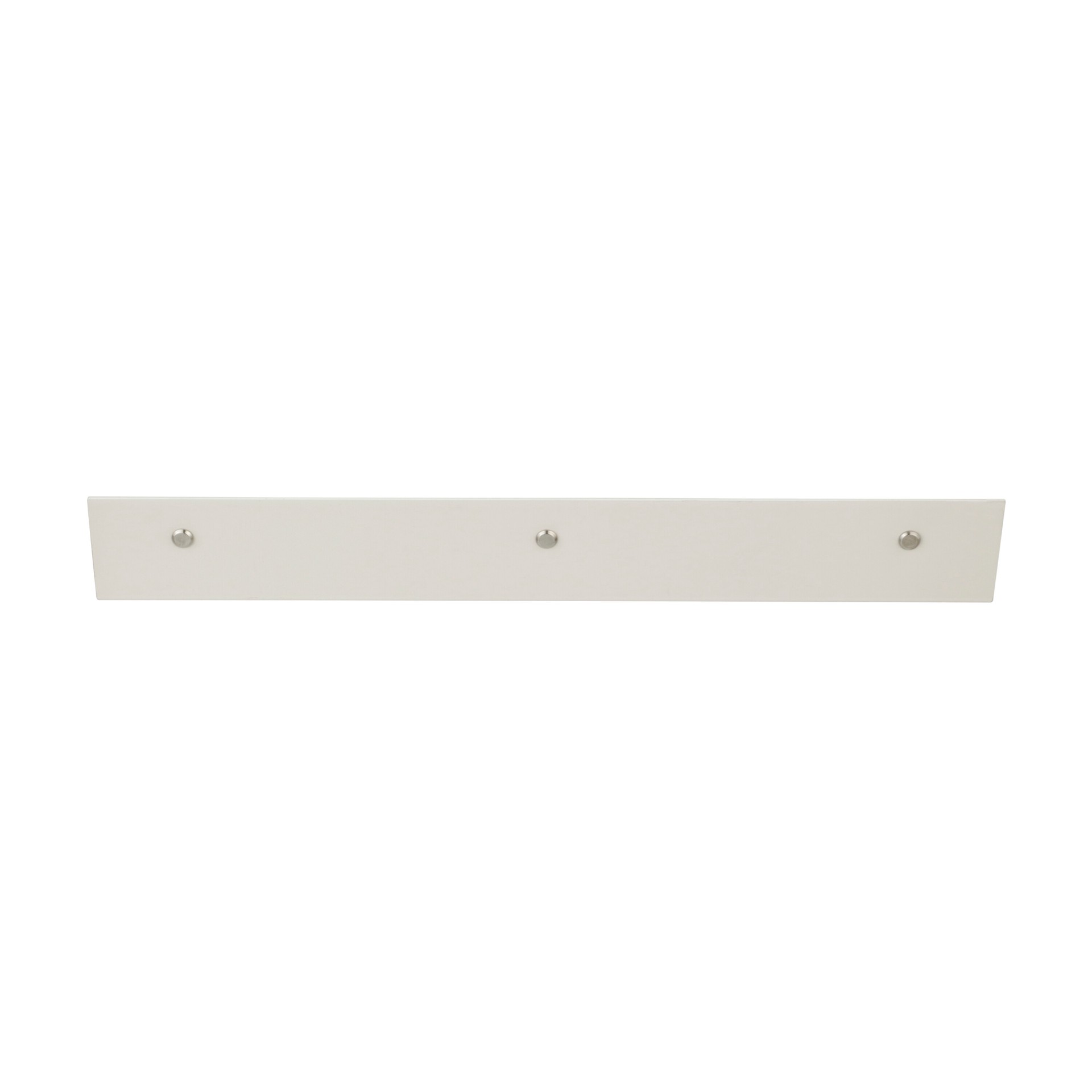 slide 5 of 6, Bertha 51-in x 2-in White Aluminum Hurricane Header/Track, 1 ct