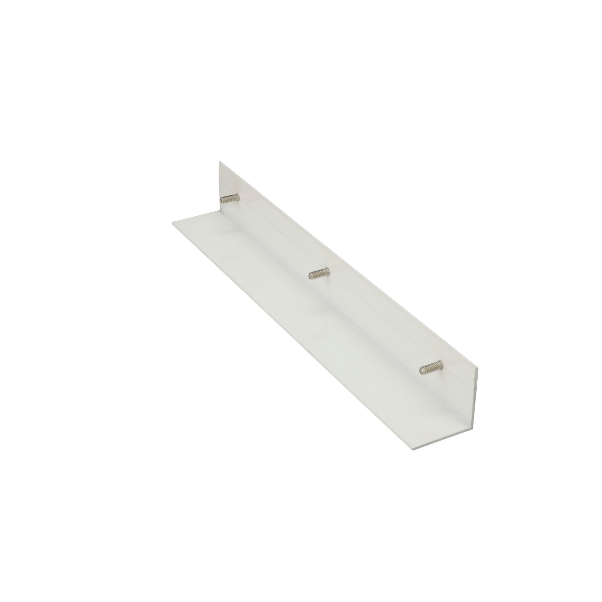 slide 6 of 6, Bertha 51-in x 2-in White Aluminum Hurricane Header/Track, 1 ct