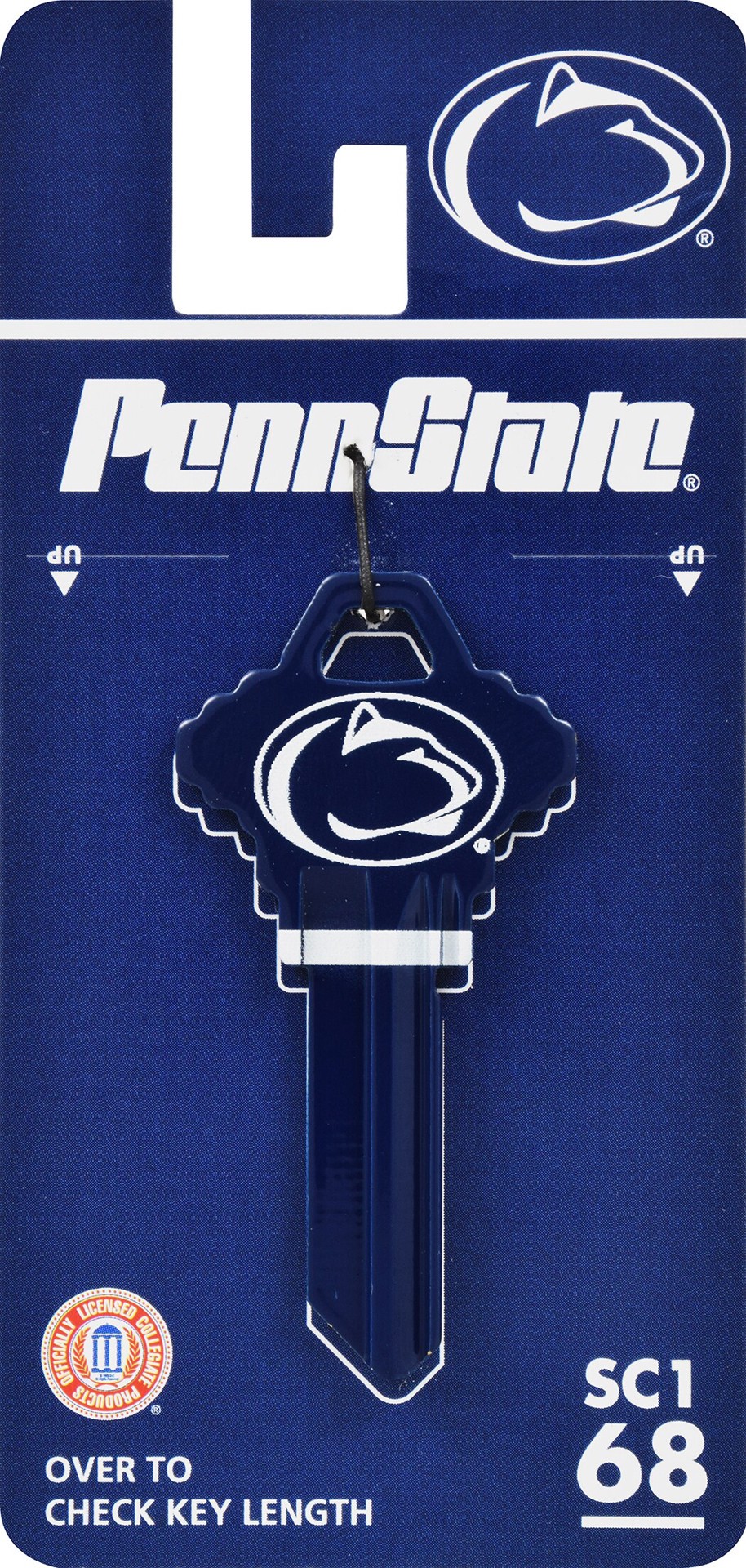 slide 2 of 4, Fanatix Penn State Nittany Lions Multicolored Sports Key Brass House/Entry Key Blank, 1 ct