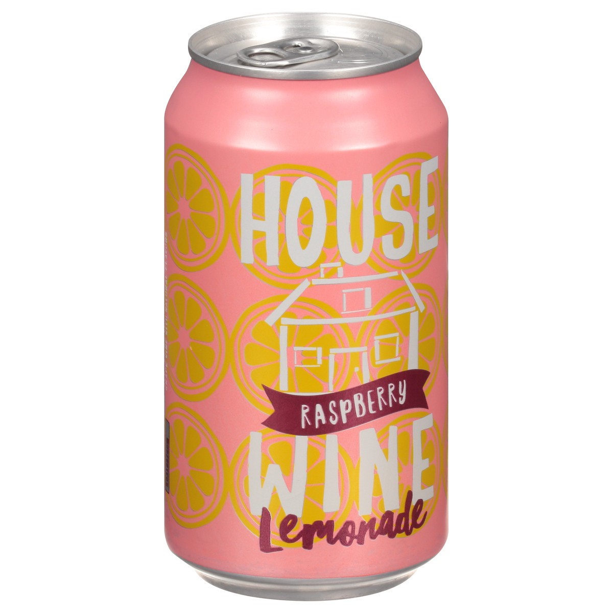 slide 9 of 9, House Wine Raspberry Lemonade 375 ml Can, 375 ml