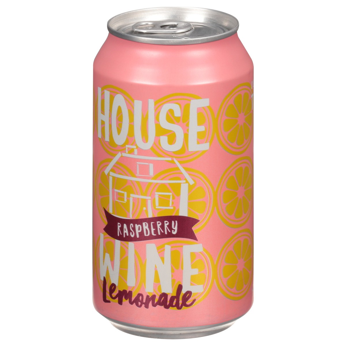 slide 8 of 9, House Wine Raspberry Lemonade 375 ml Can, 375 ml