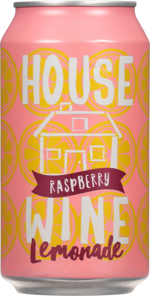 slide 5 of 9, House Wine Raspberry Lemonade 375 ml Can, 375 ml